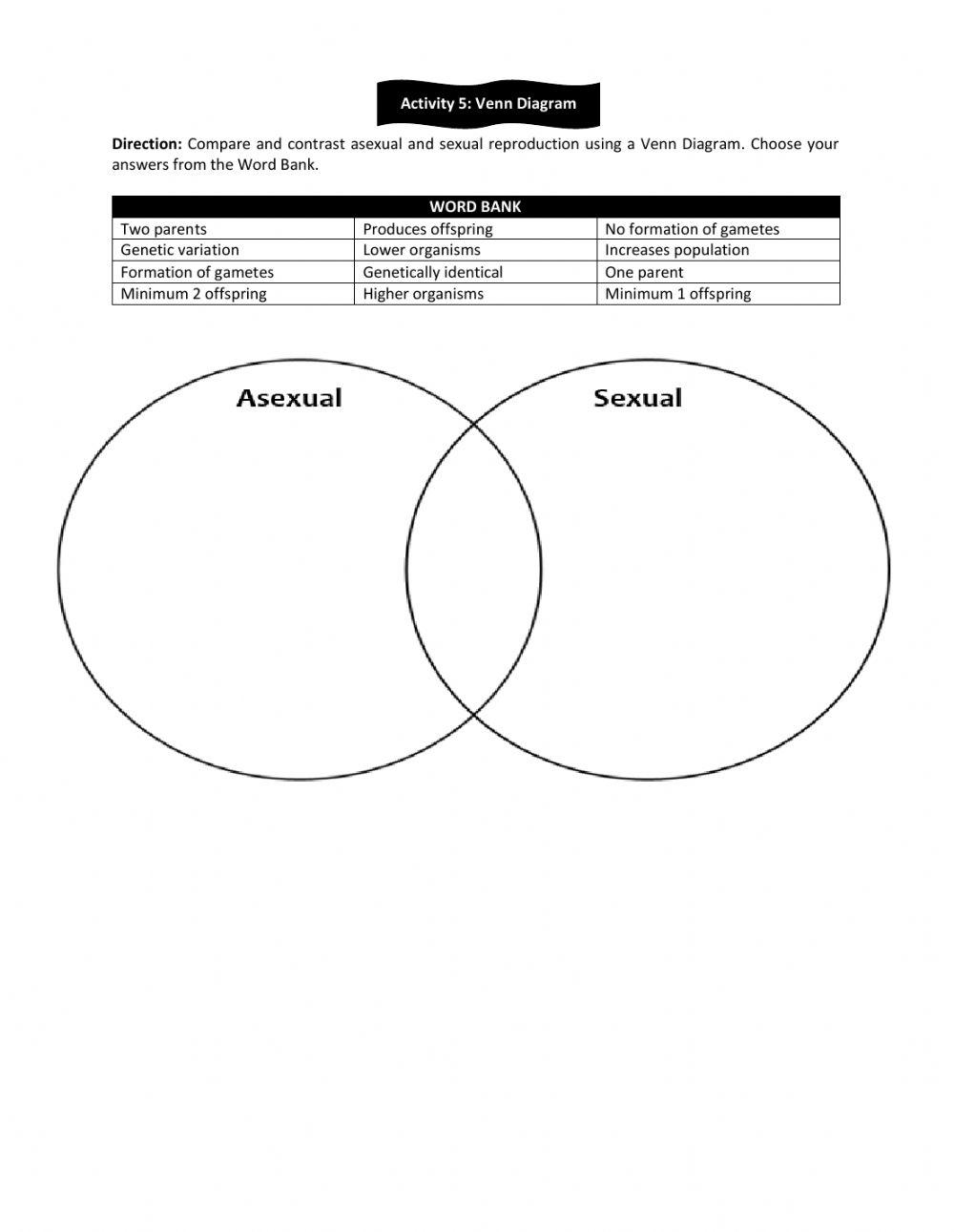 Set Worksheet On Venn Diagrams Set Grade 5 Venn Diagram Work