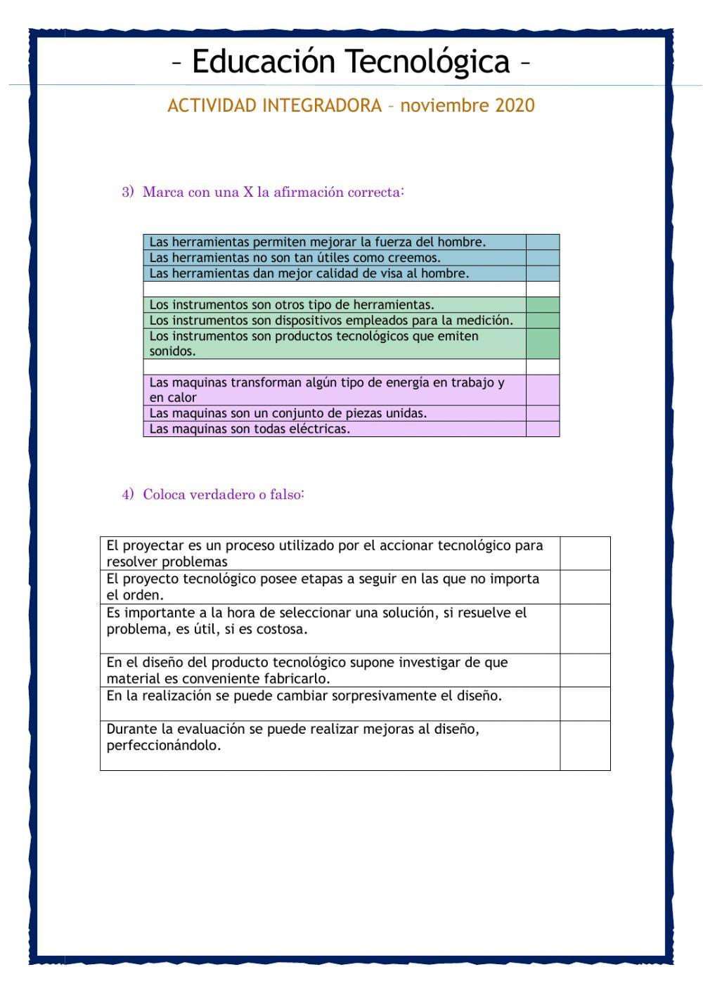 Educacion tecnologica