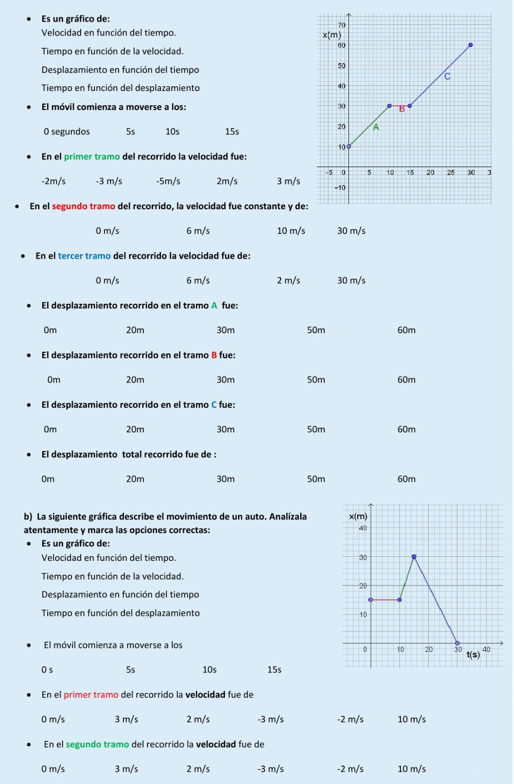 Movimiento Rectilíneo Uniforme