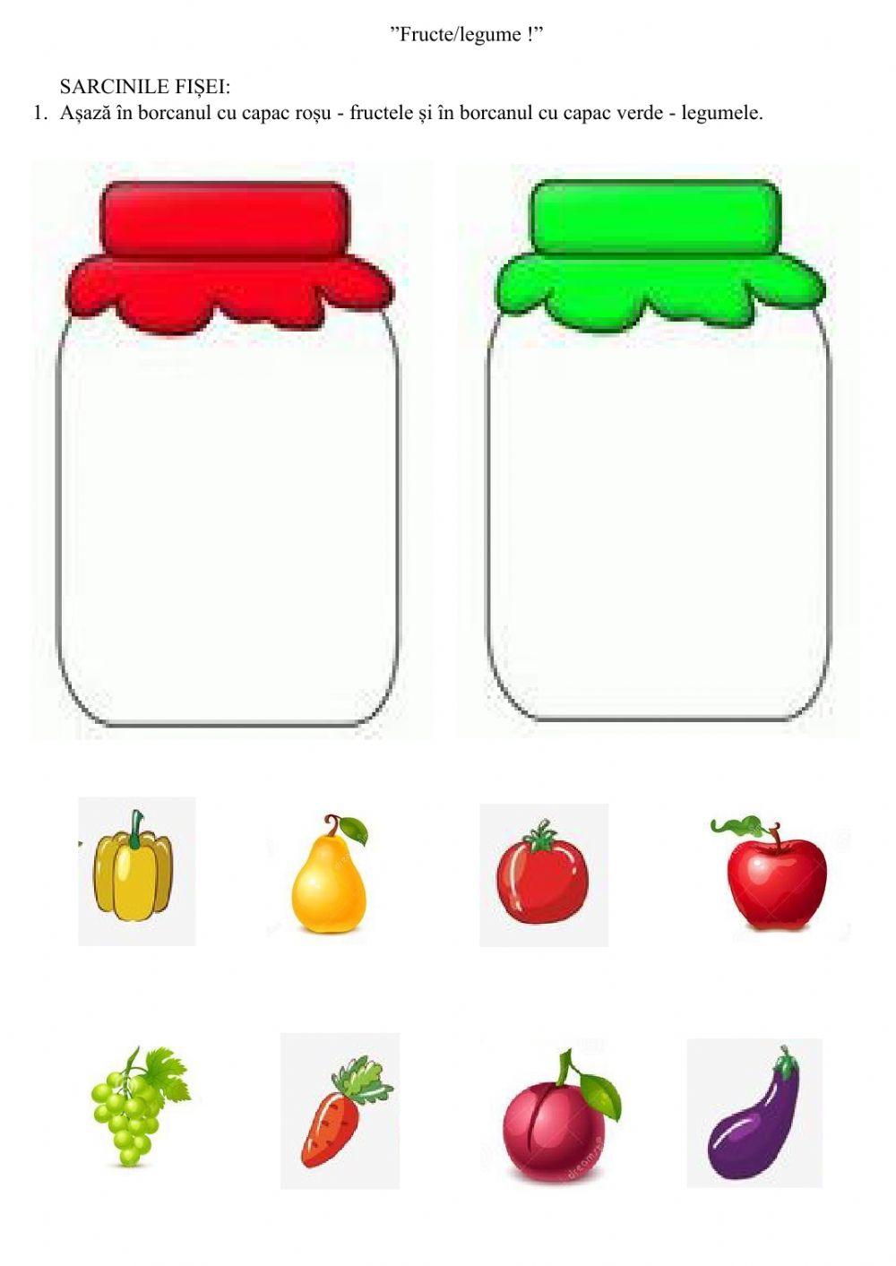 Fructe și legume Fructe și legume