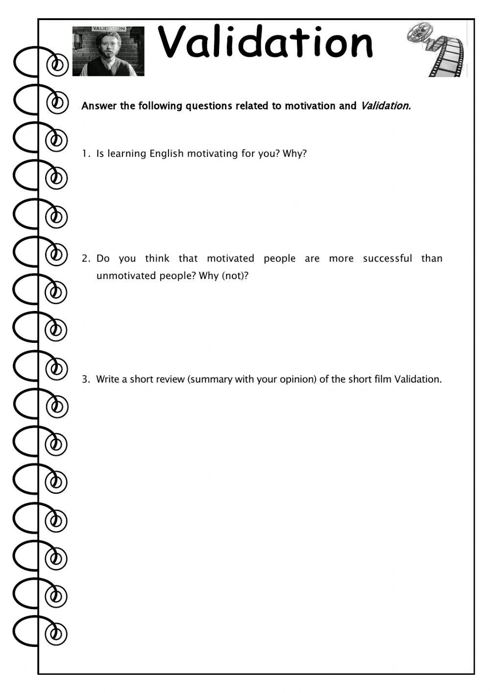 Validation - Short Film