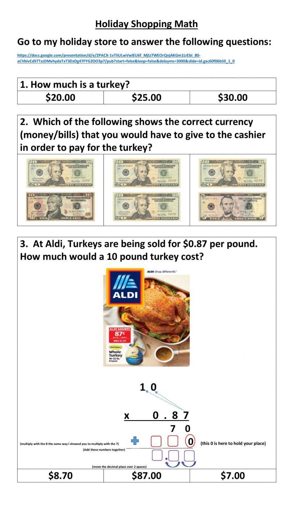 Holiday Shopping - Turkey