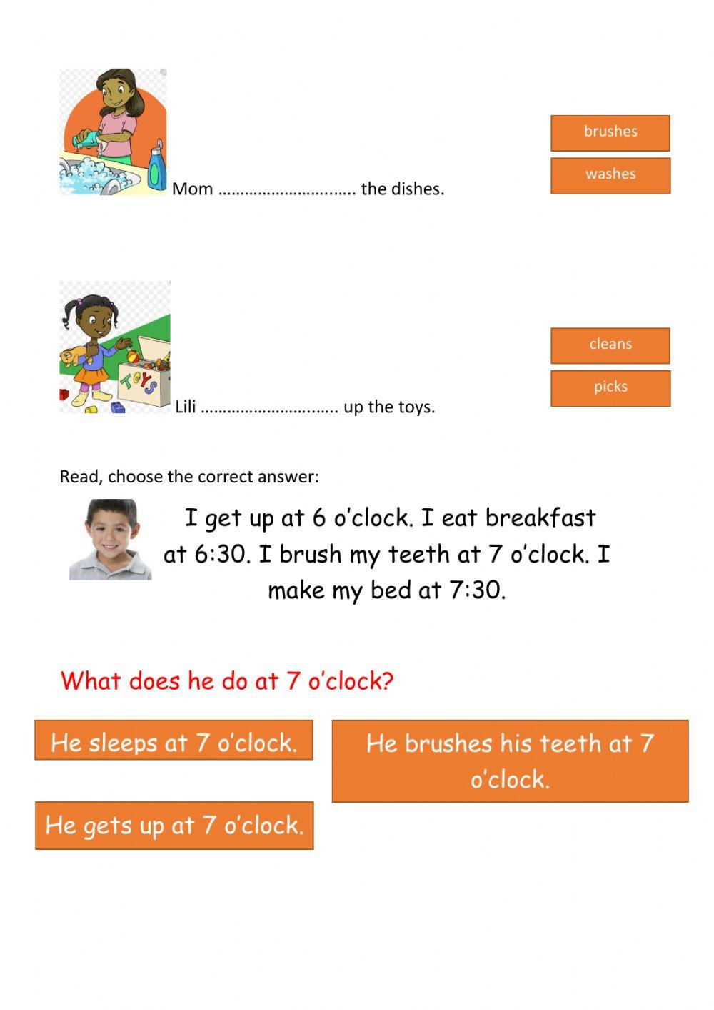 Reading for 3 grades