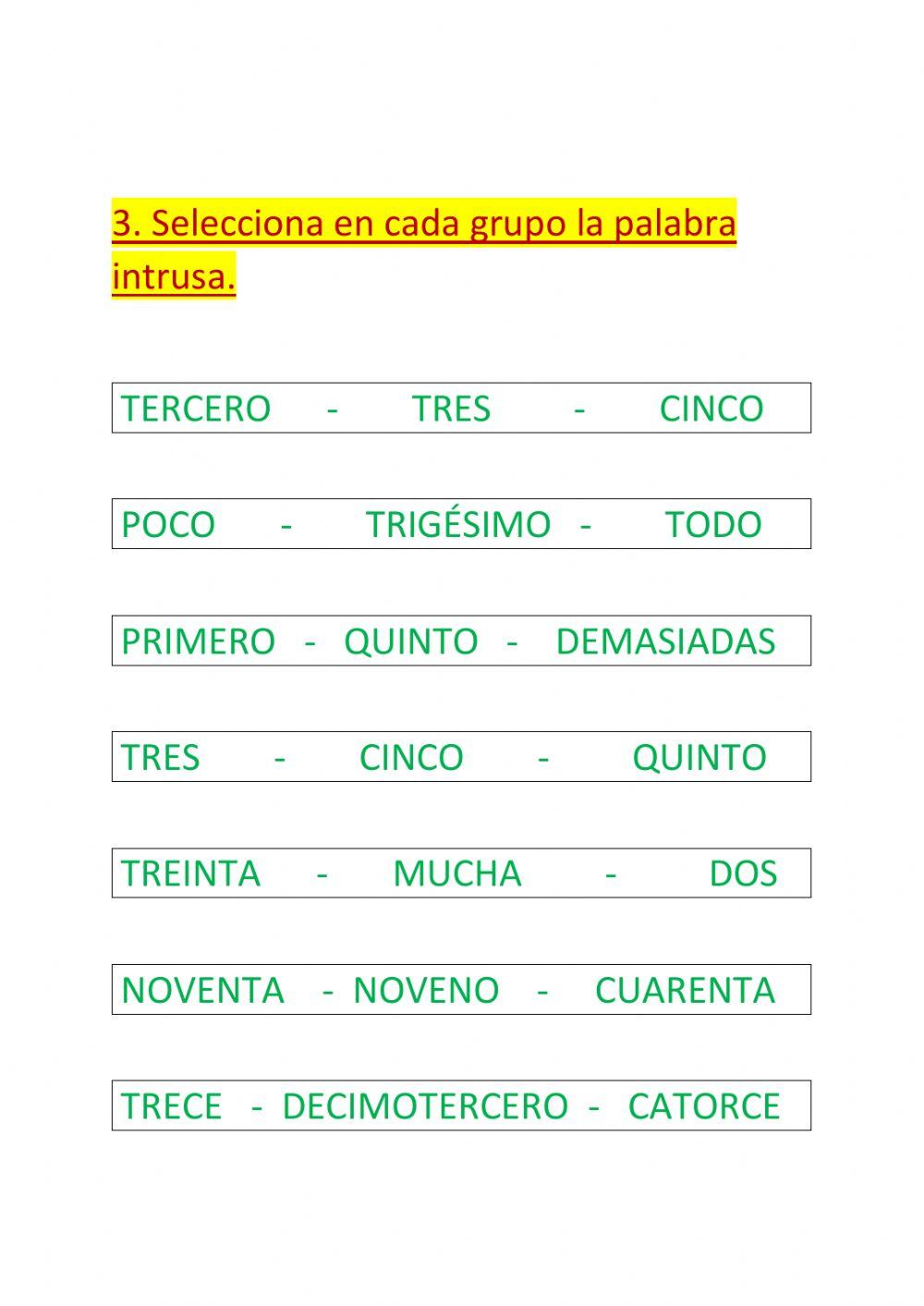 Legua Castellana Primer Trimestre Tema 3