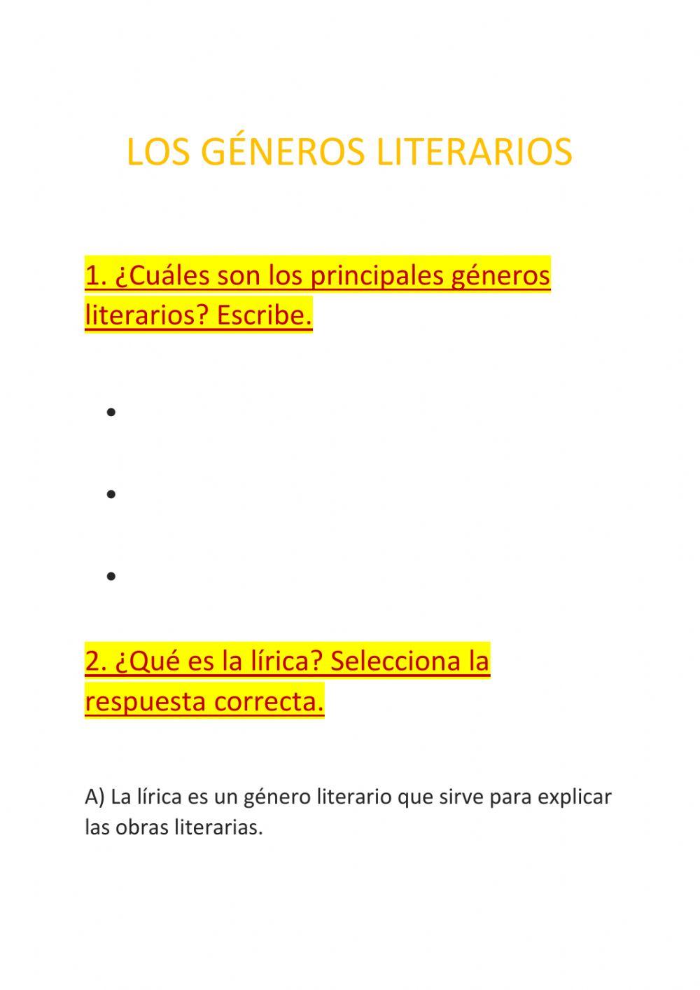 Legua Castellana Primer Trimestre Tema 3