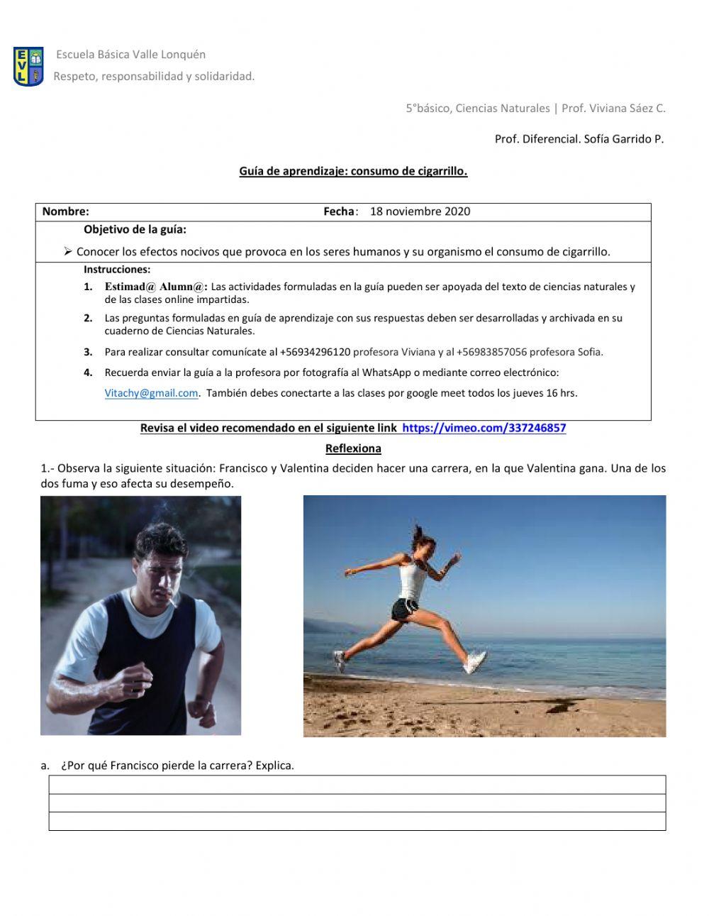 Efectos del cigarrillo