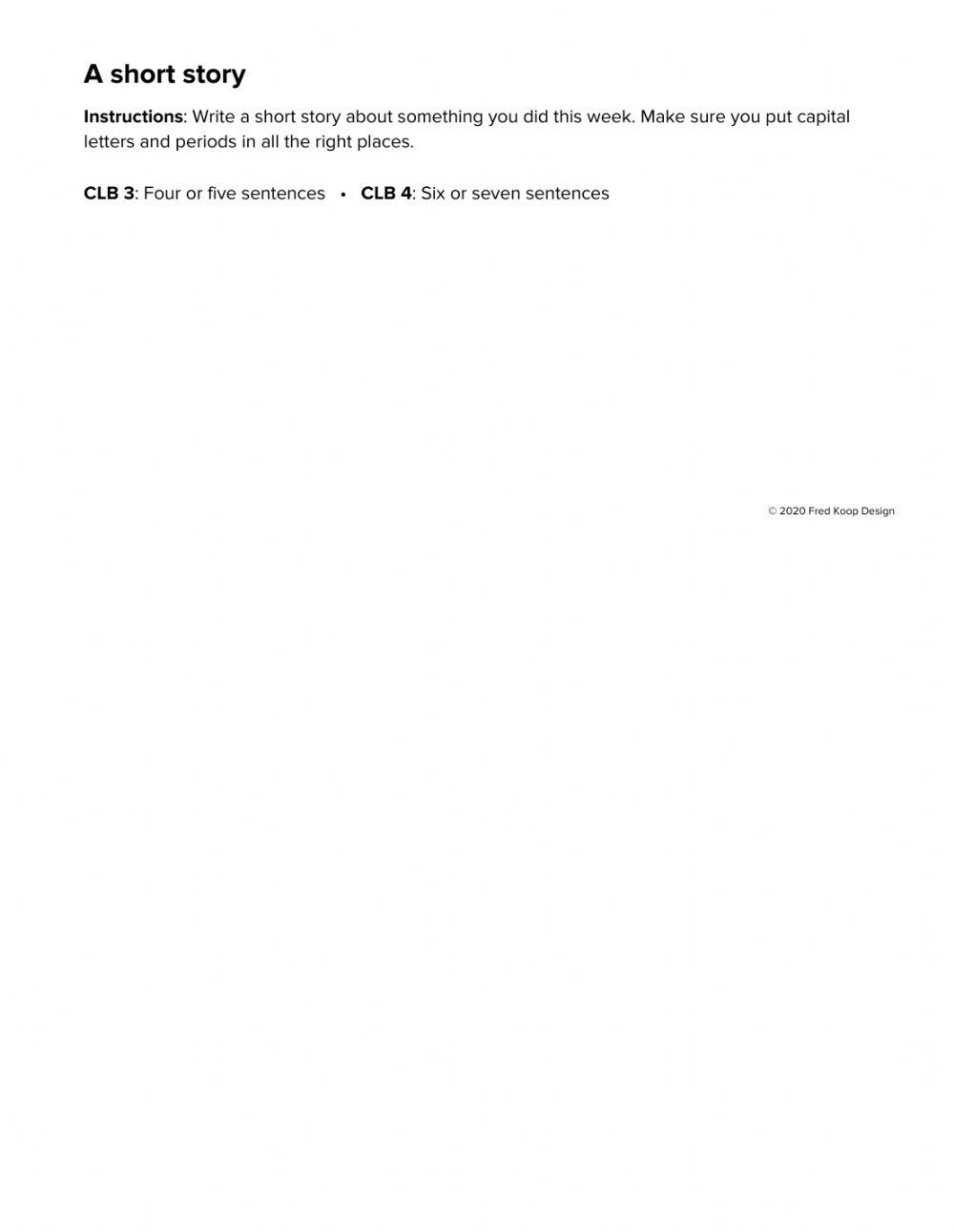 SB-Capital letters and periods