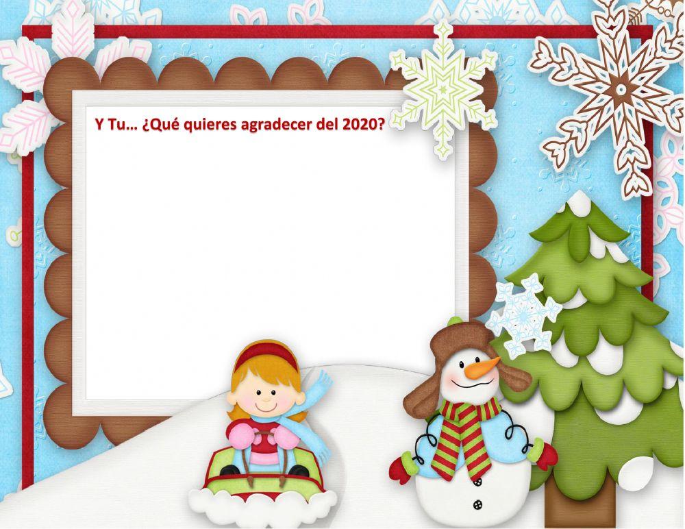 Agradecimientos al año 2020