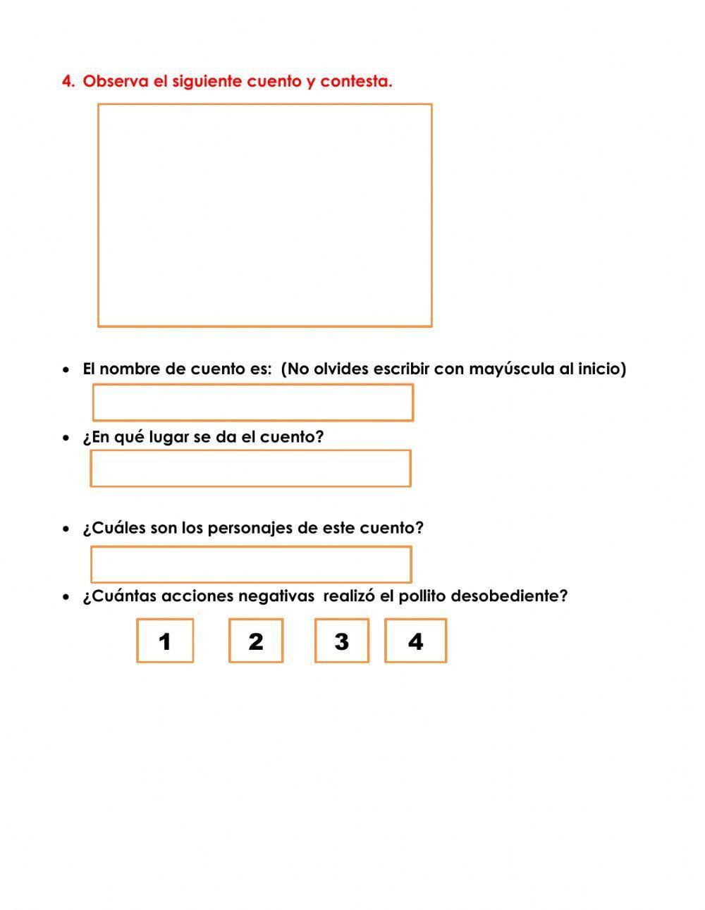 El cuento y sus caracteristicas