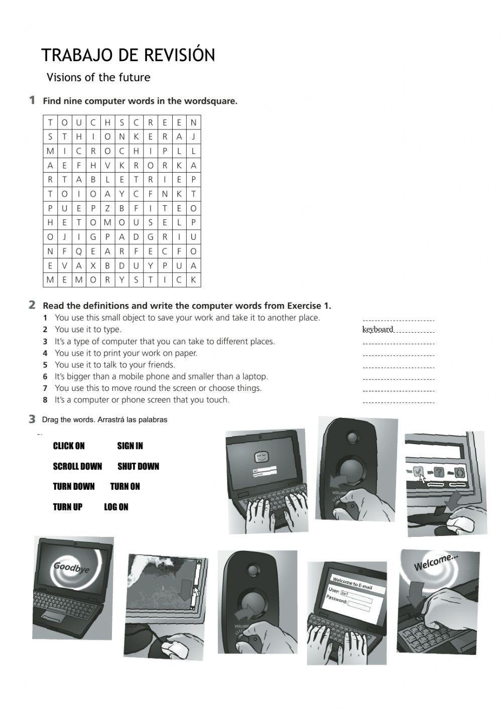 Visions of the future vocabulary