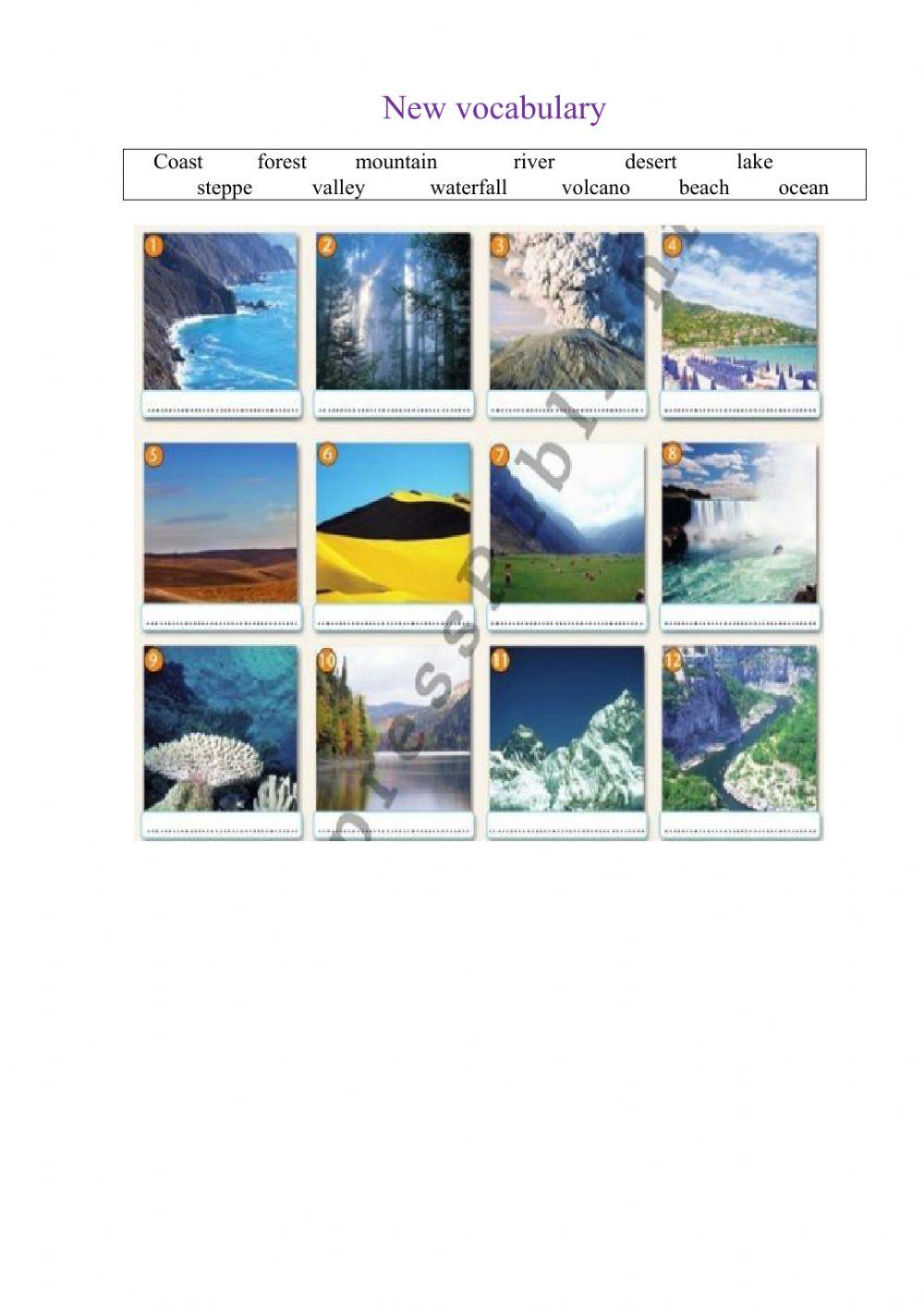 Geographical features