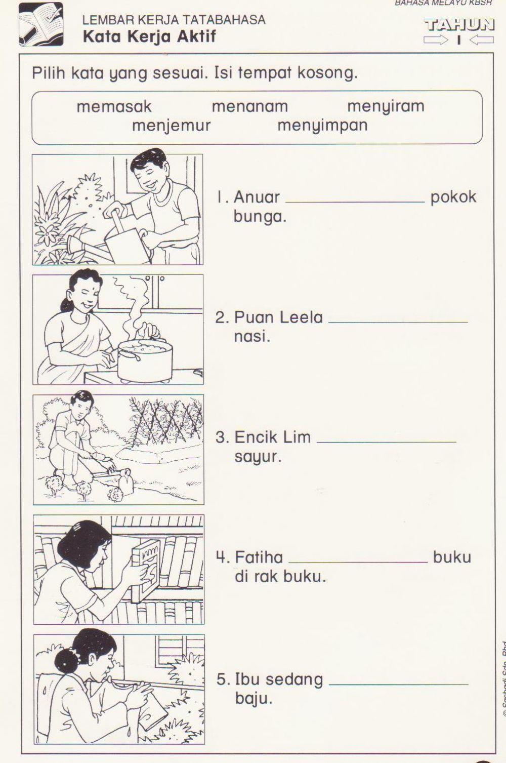 Kata Kerja  Aktif