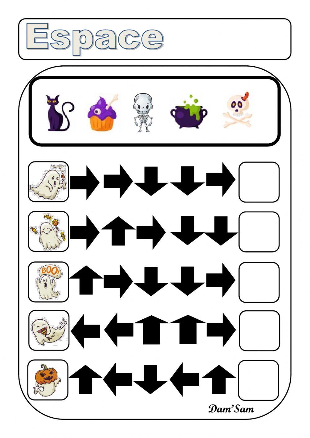 Déplacement dans un quadrillage