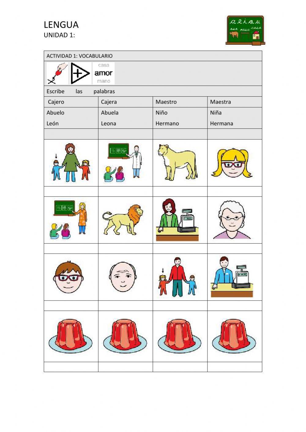 Femenino y masculino