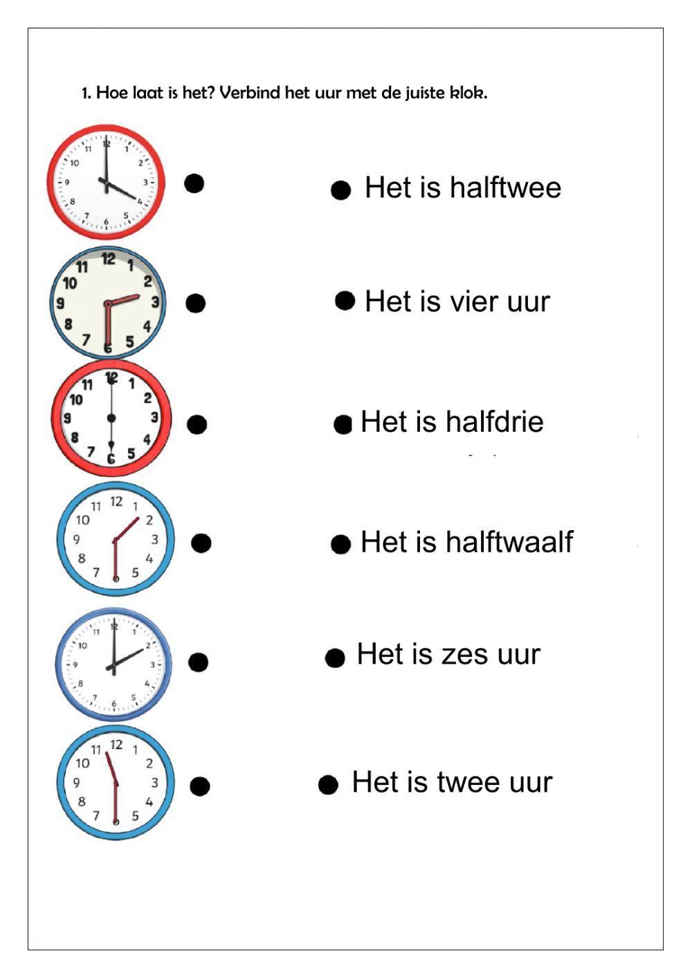 Wd hoe laat is het? (1) Wd hoe laat is het? (1)
