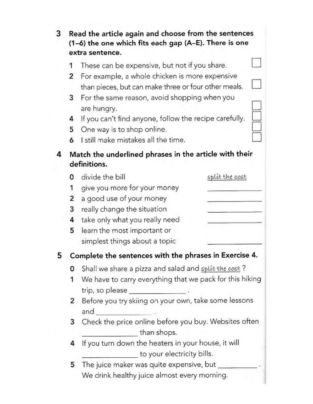 Reading Comprehension Section - End of Year Assessment