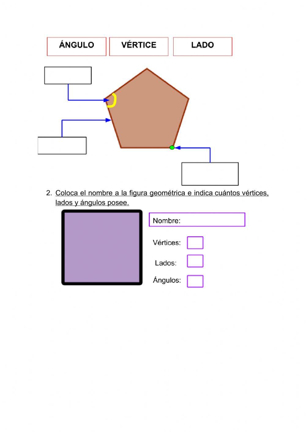 Elementos de las Figuras geométricas