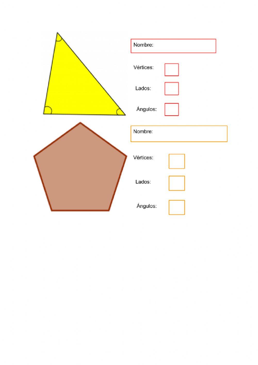 Elementos de las Figuras geométricas