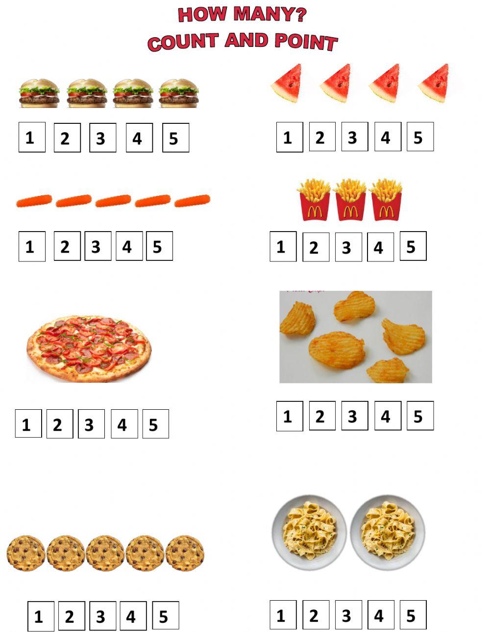 How Many? Count and Point.
