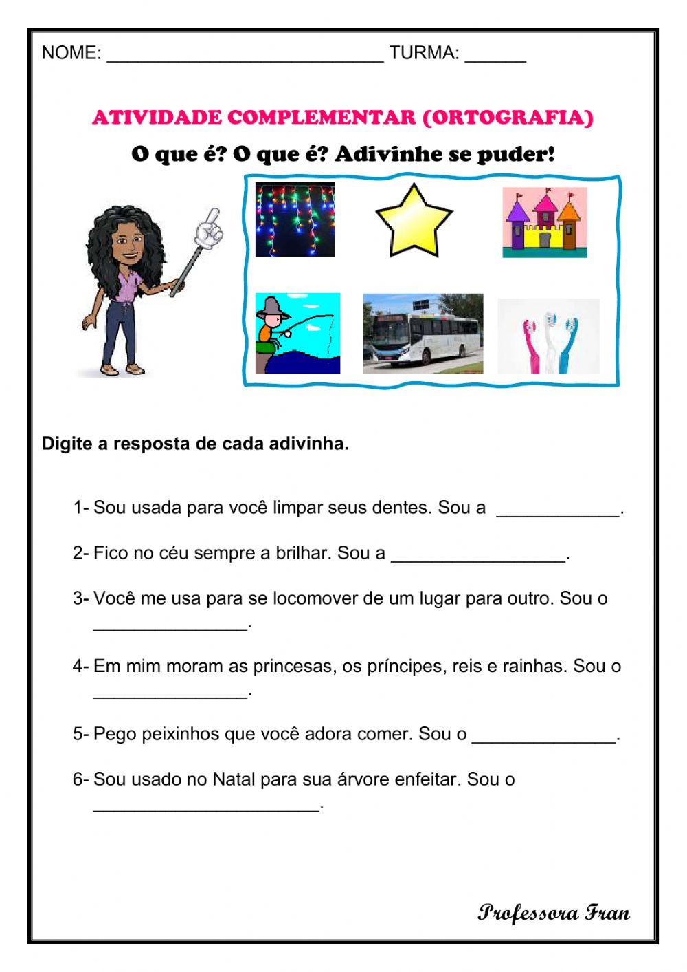 465952 Atividade complementar PROFESSORAFRAN