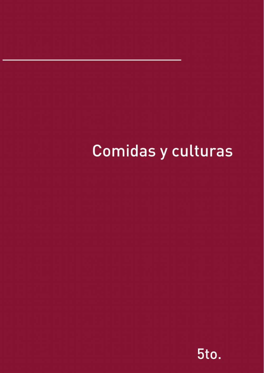 Comidas y culturas 2