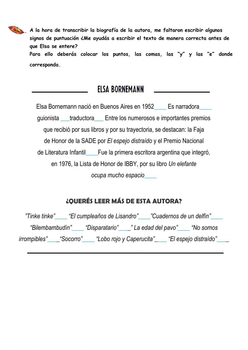 Ficha de repaso- Uso de la coma 2