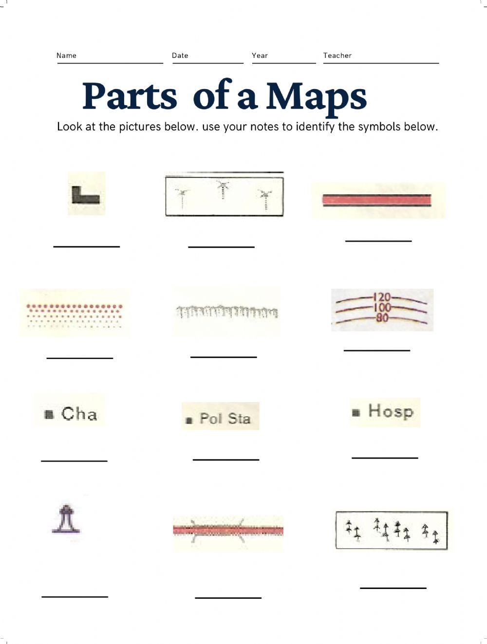 Symbols on a Map