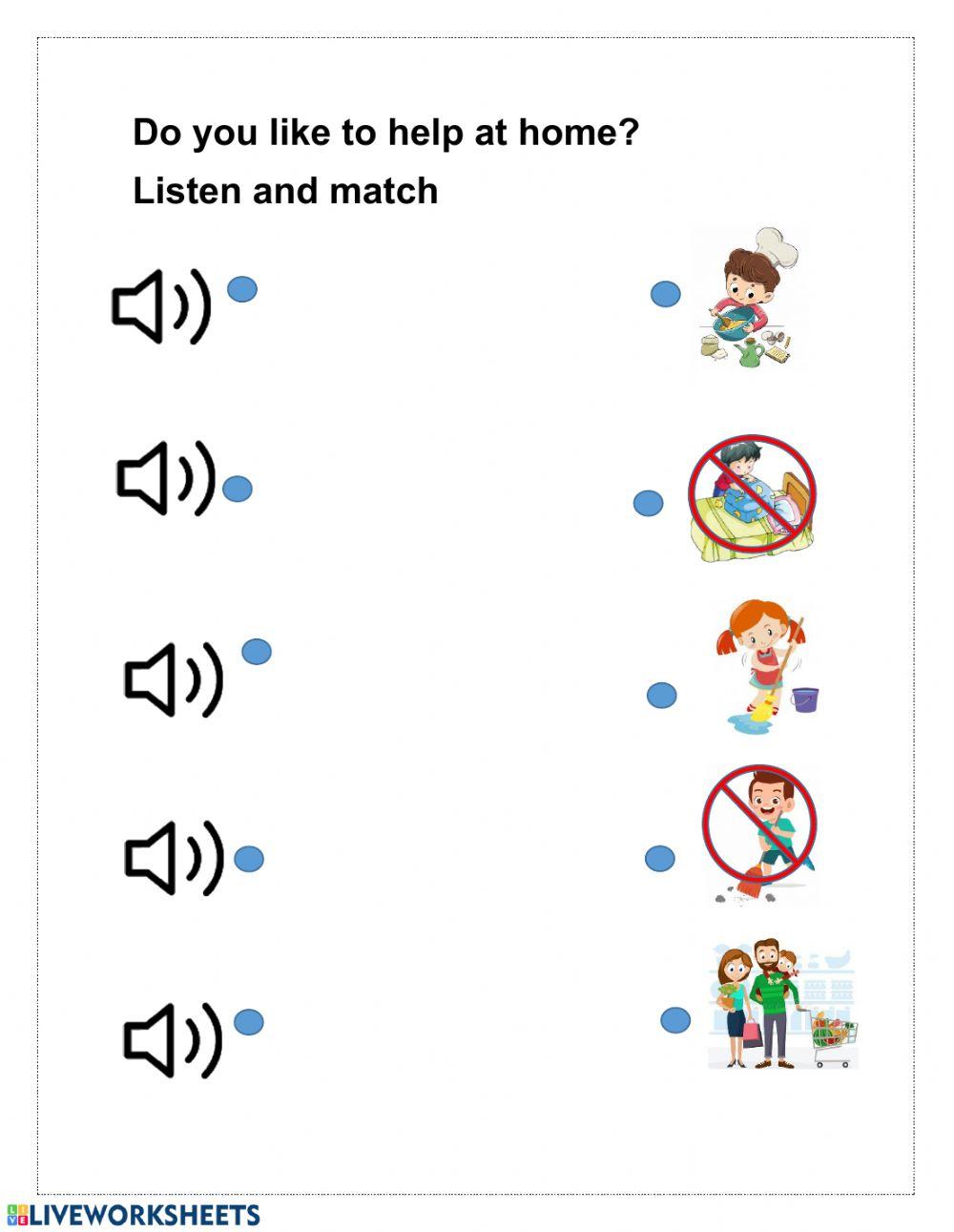 Simple present + chores