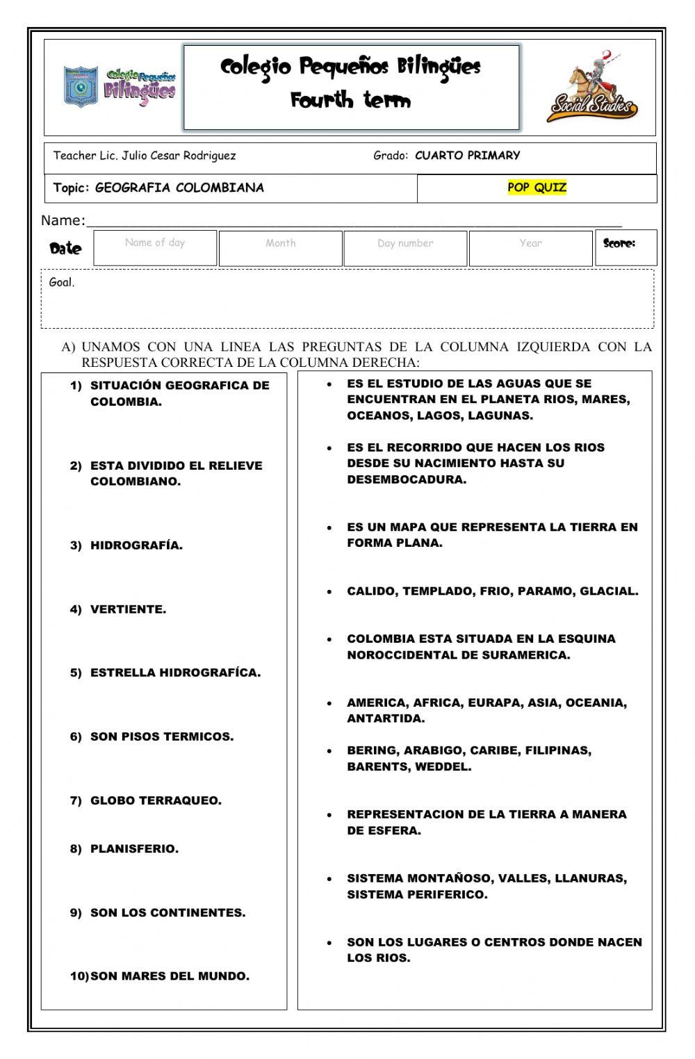 Geografia colombiana