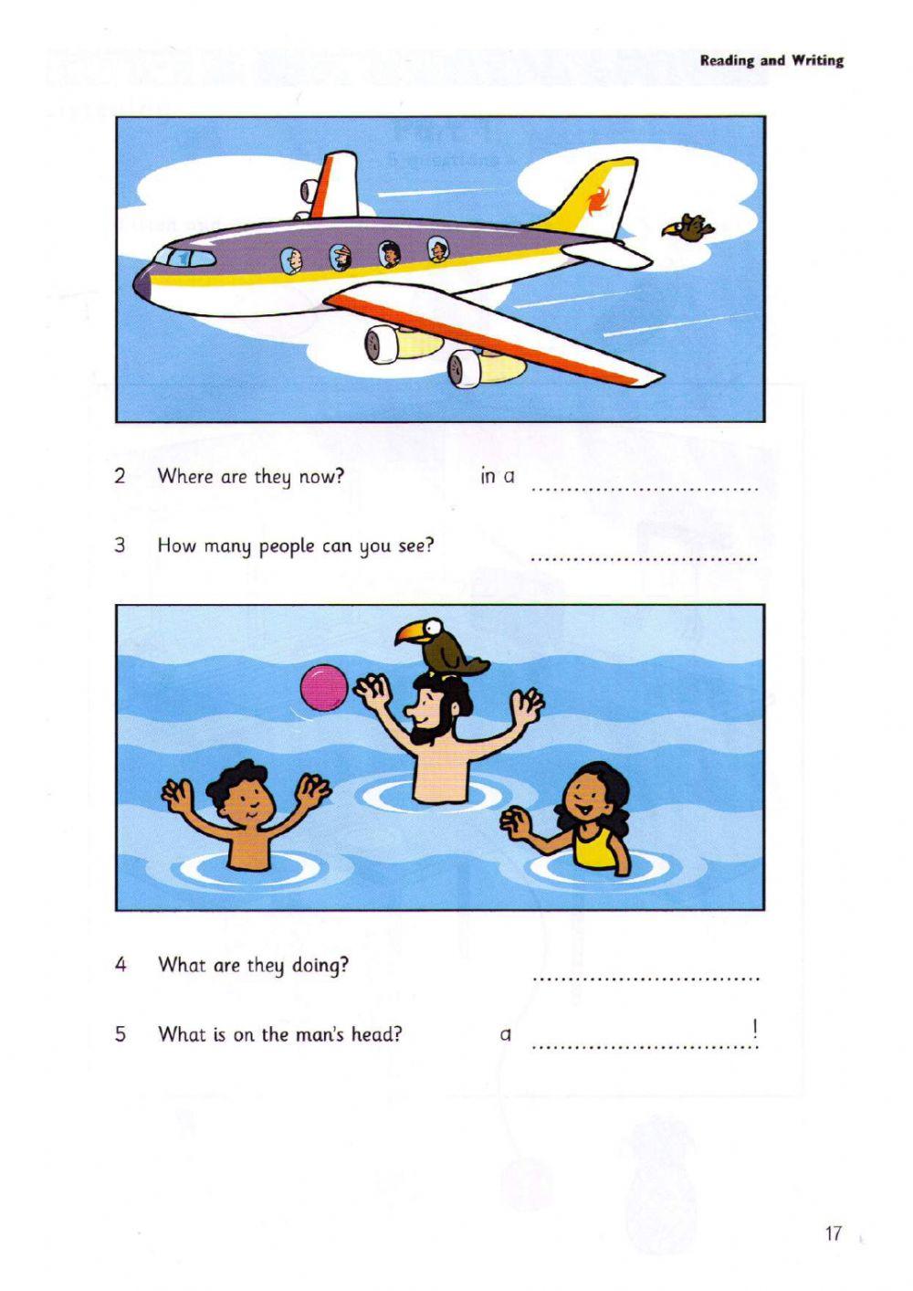 Starters Book 1-Test 1: Reading and writing