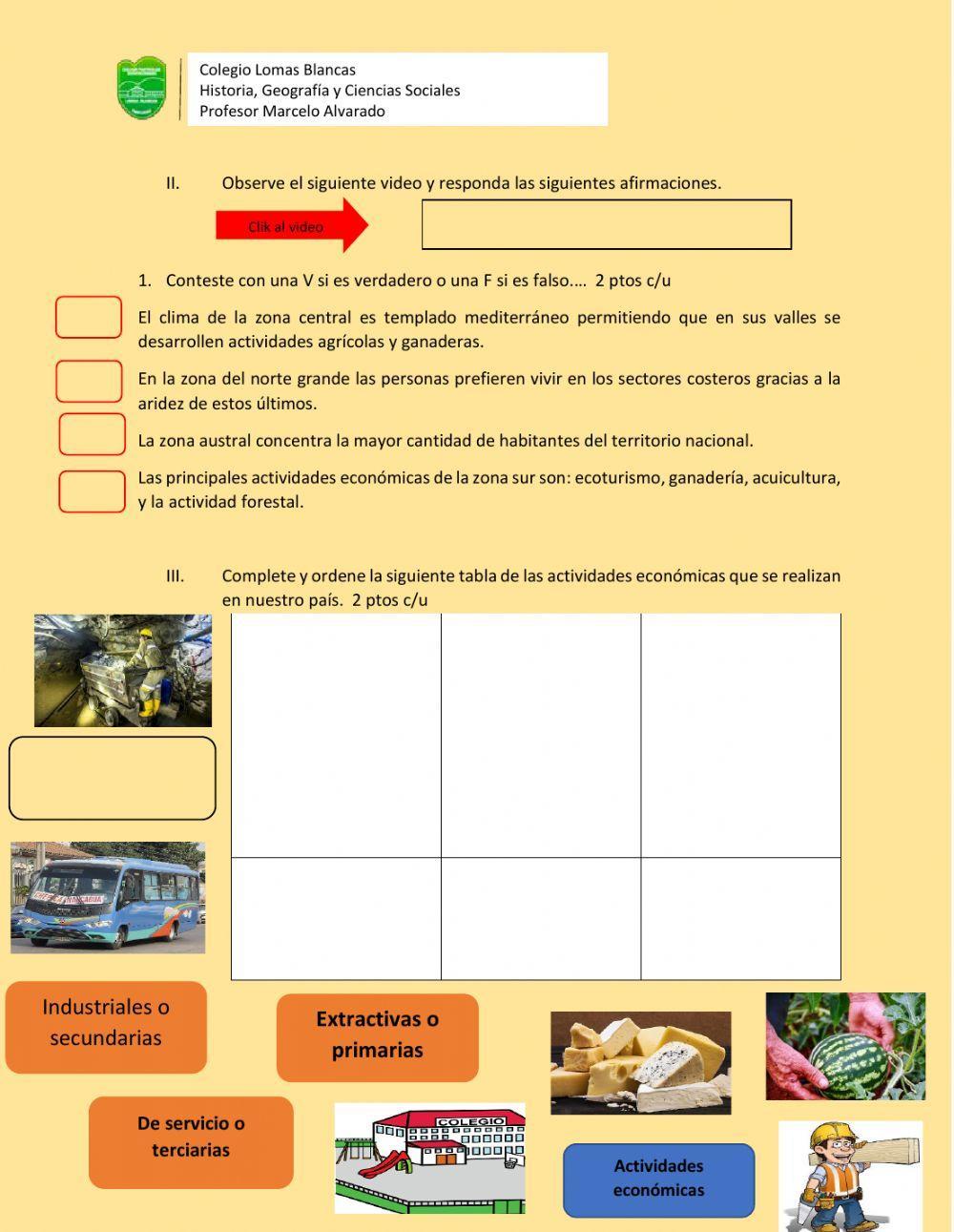 Ubicación de Chile en el Mundo