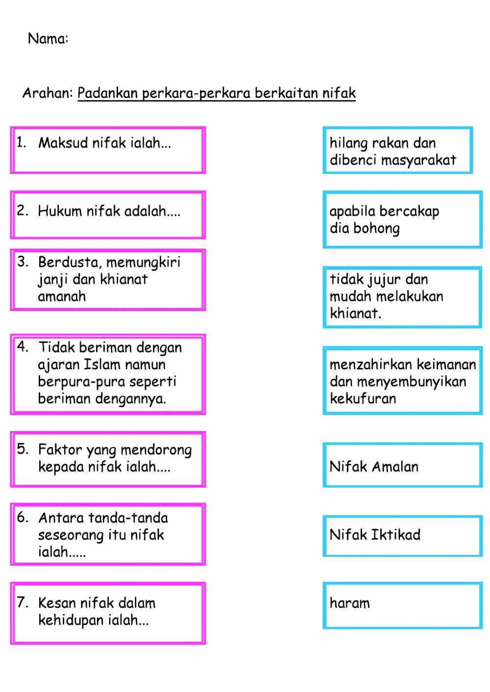 Nifak - Tahun 4