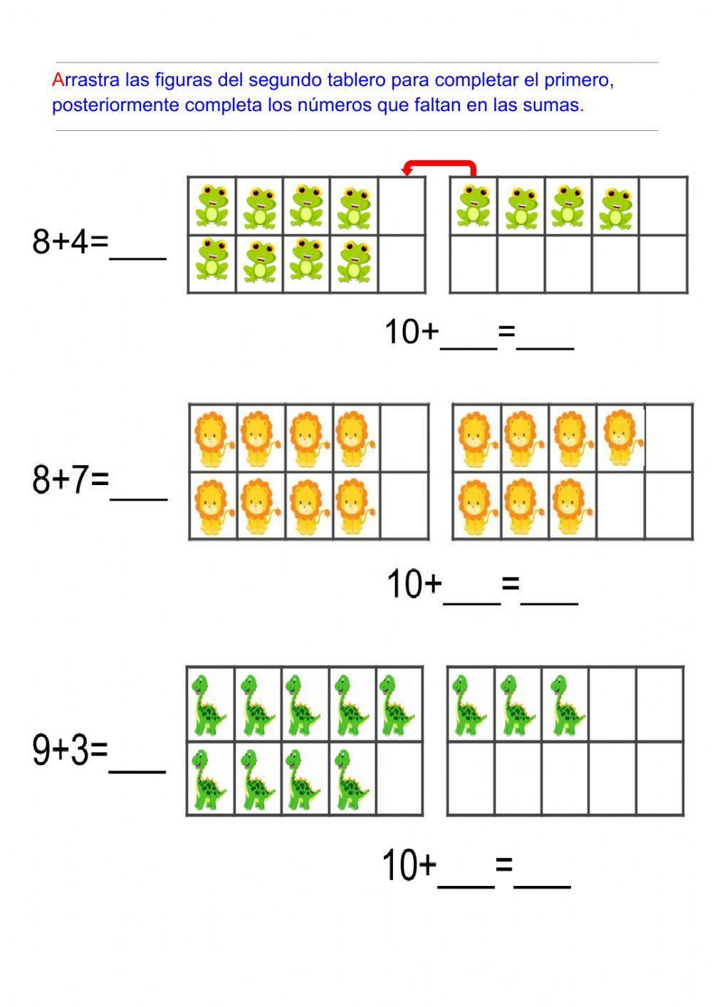Completo 10 para sumar