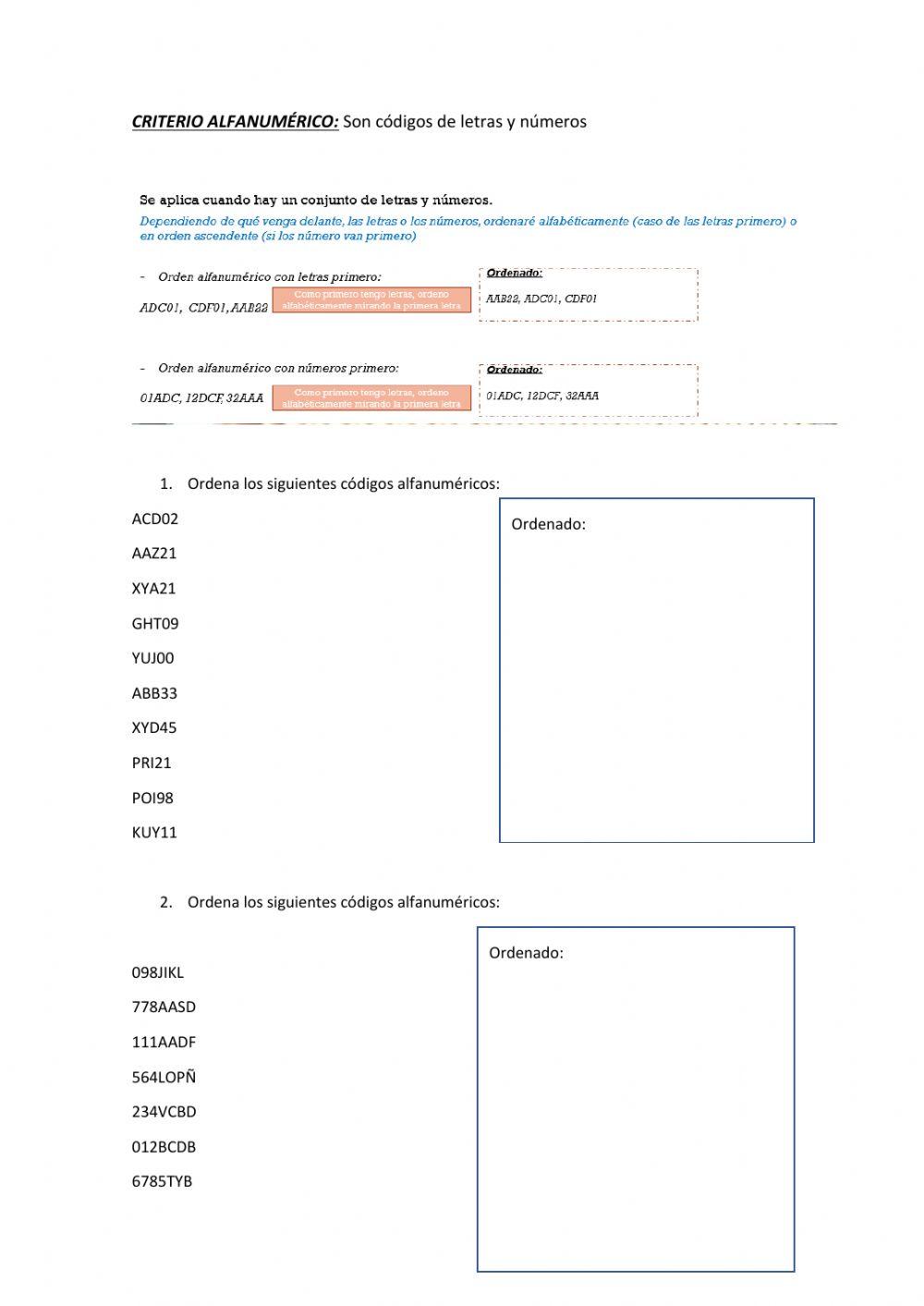 Archivo alfanumérco