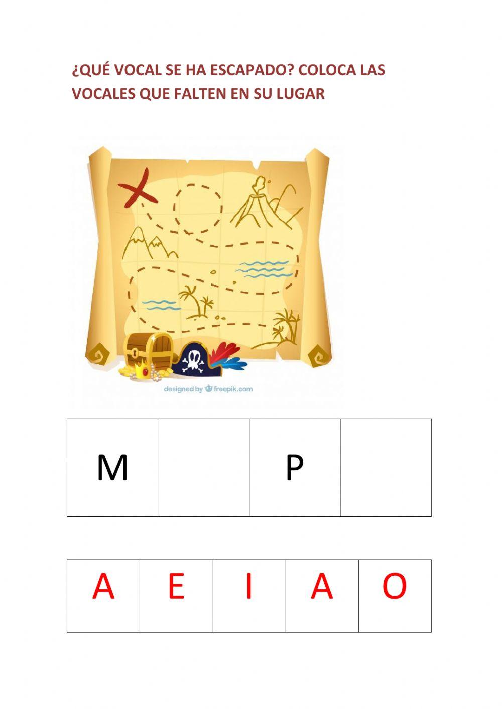 ¿Qué vocal se ha escapado?