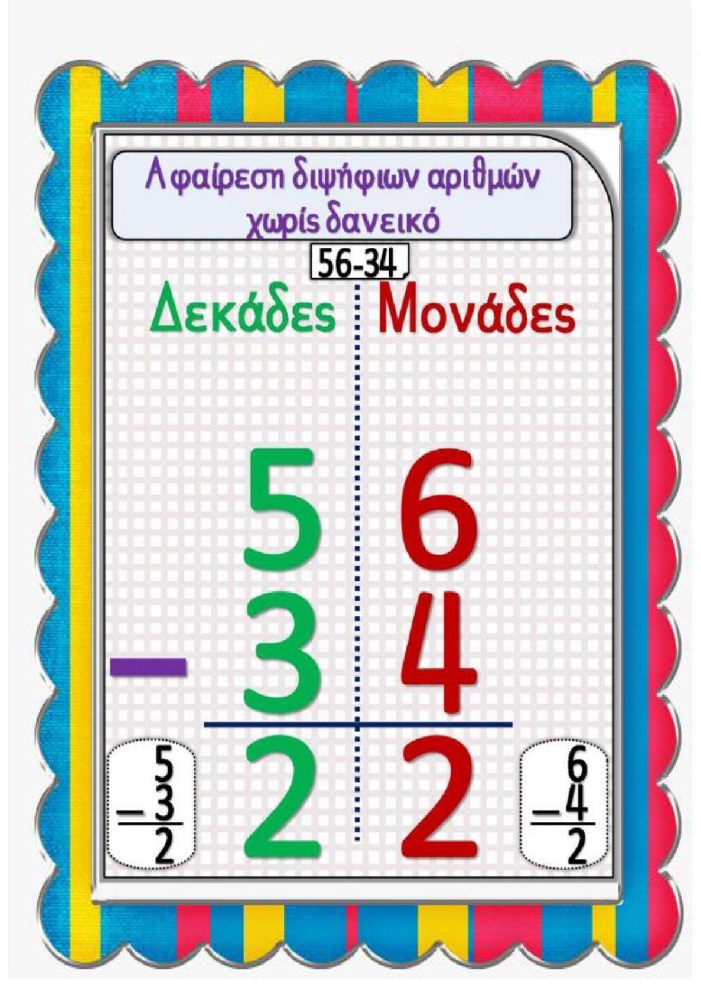 Προσθεσεις-αφαιρεσεις