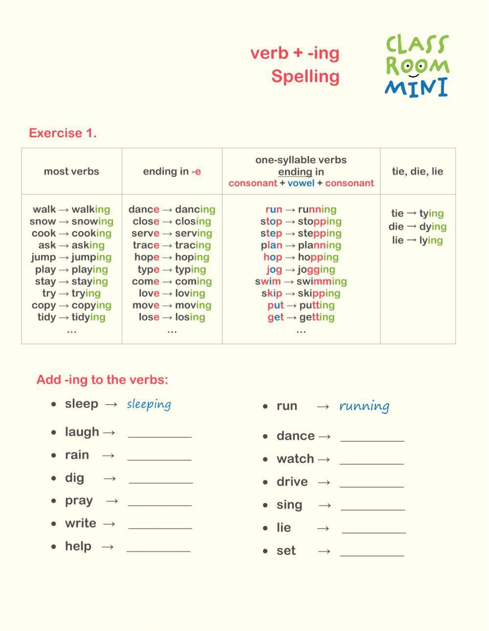 521733 Adding ing To Verbs Spelling Ruta426 521733-adding-ing-to-verbs-spelling-ruta426