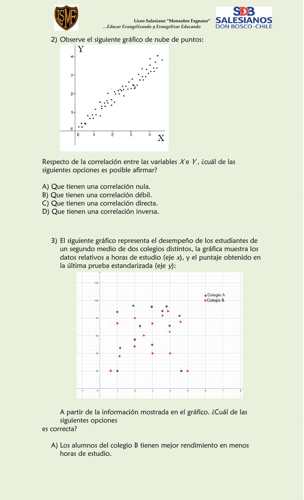 Relacion de datos cuantitativos