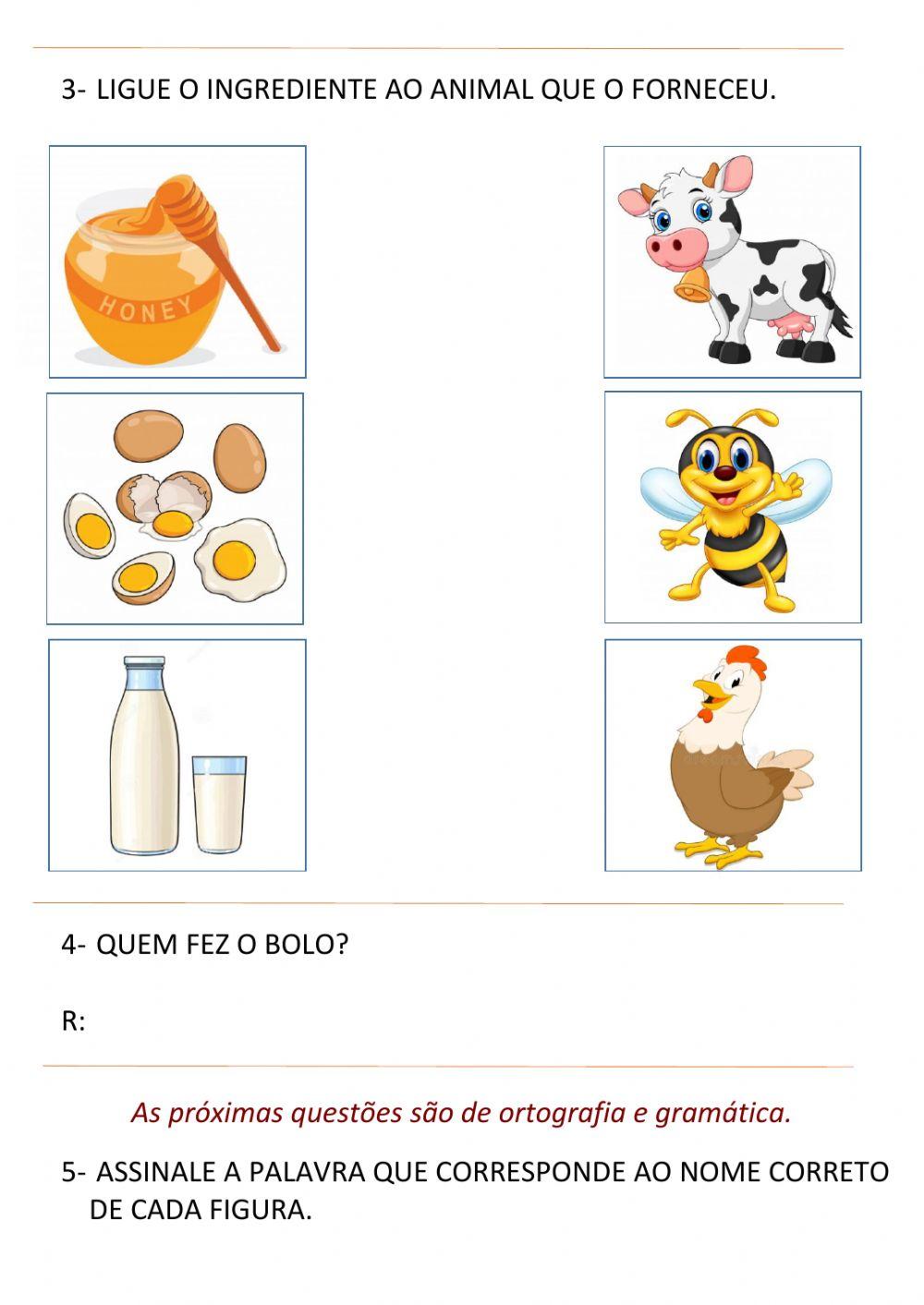 Avaliação de Língua Portuguesa - 4º bimestre