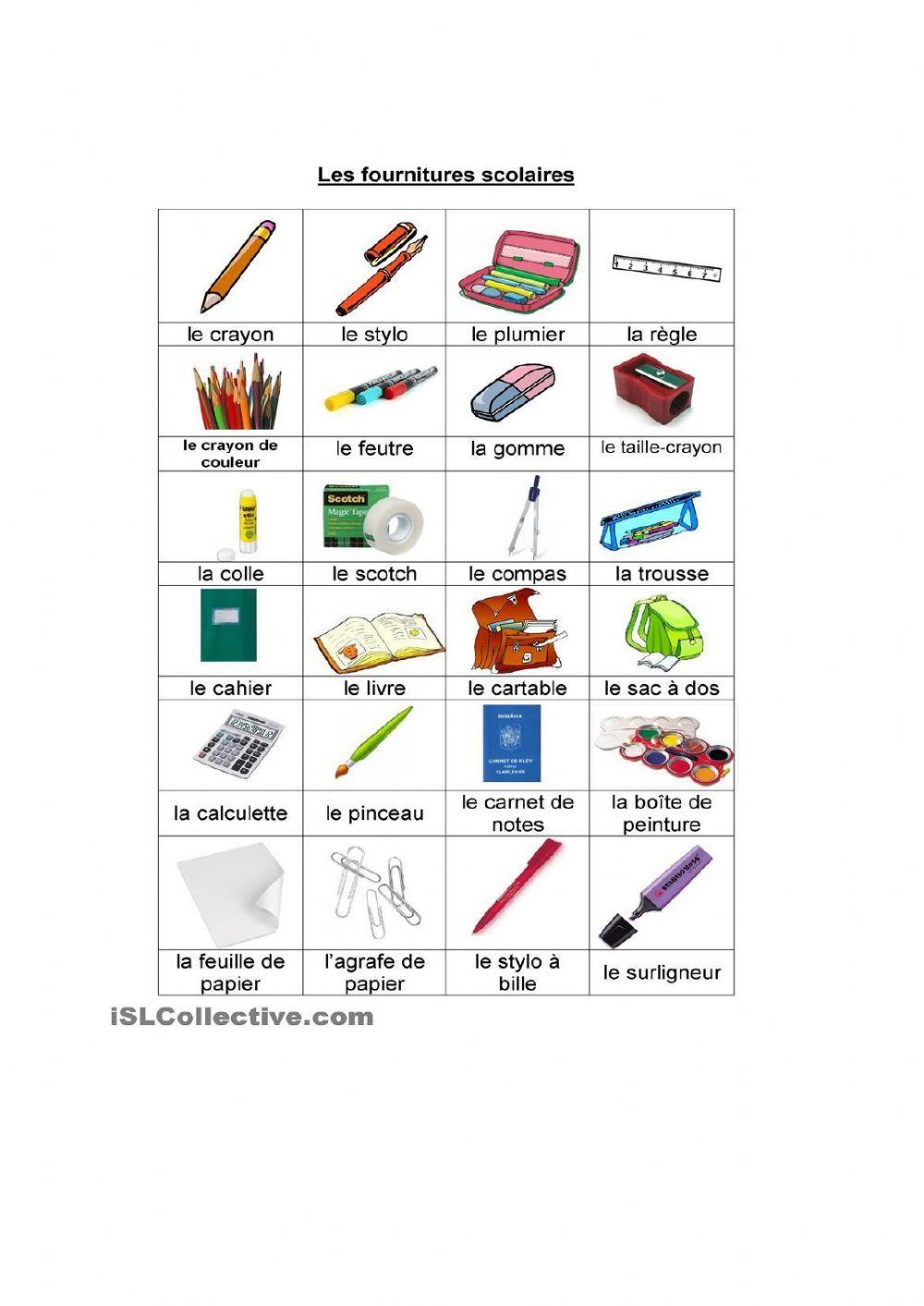 Les adjectifs possessifs (i)