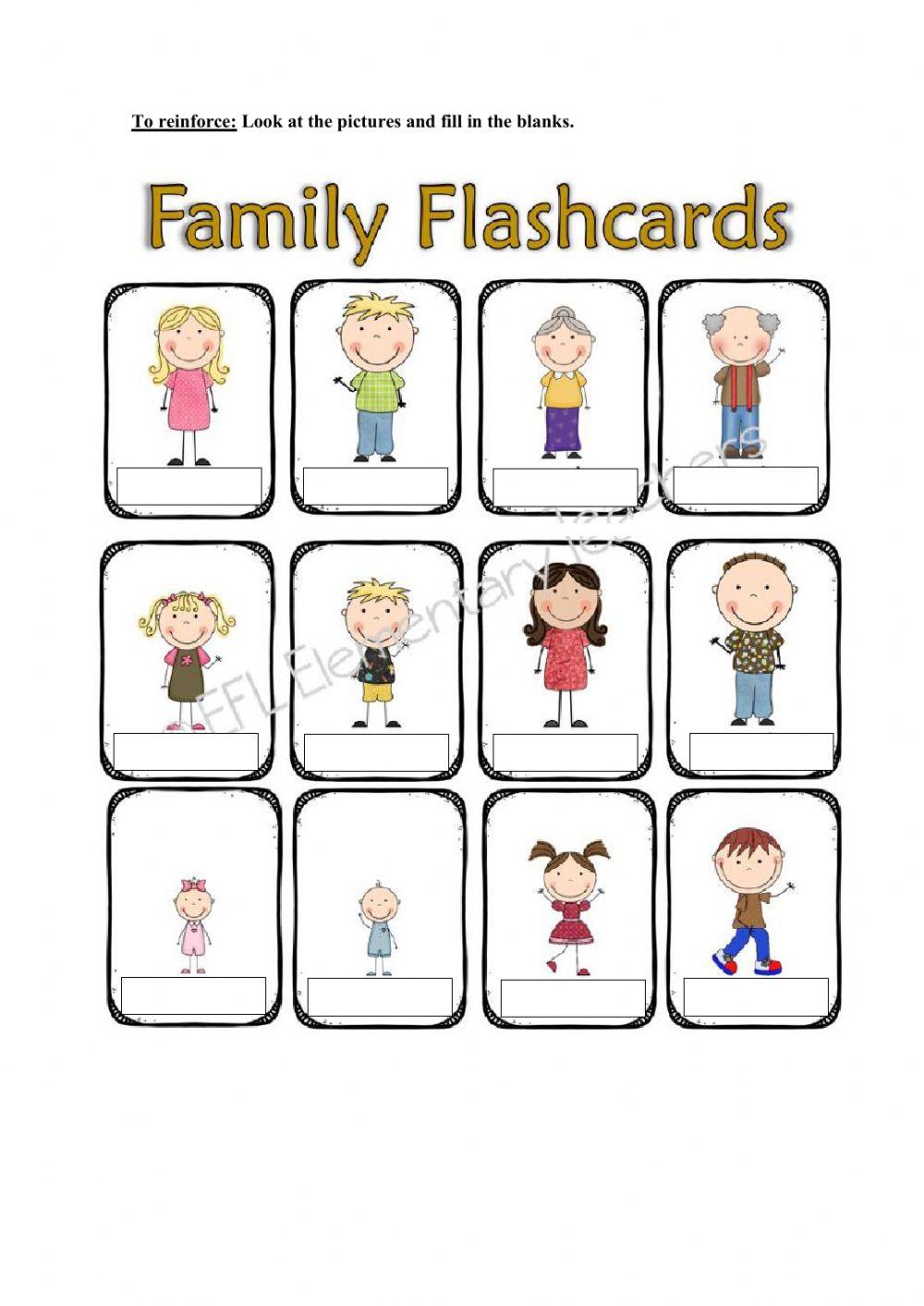 My Family Flashcards