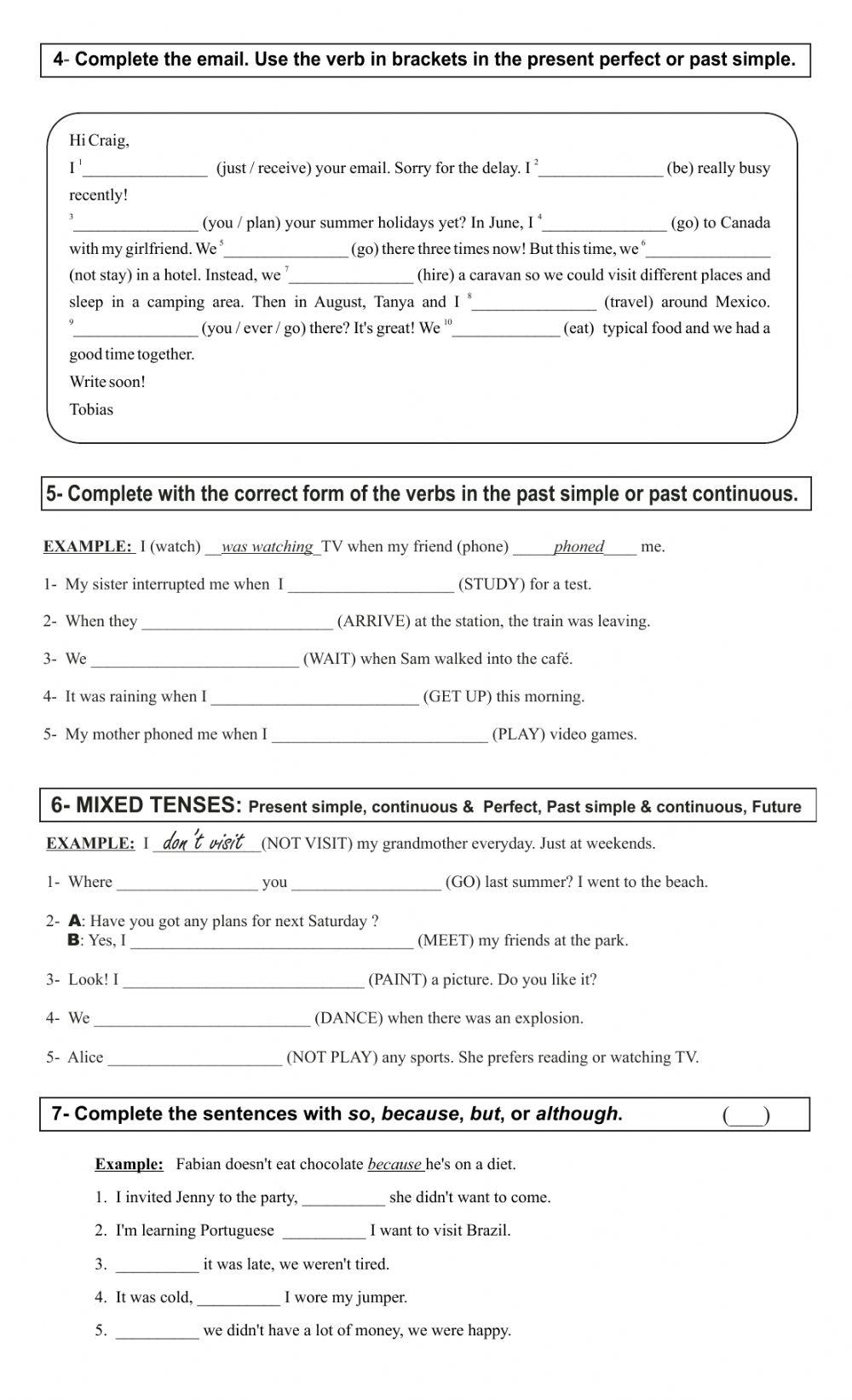 HIGH ELEMENTARY B - TEST 3