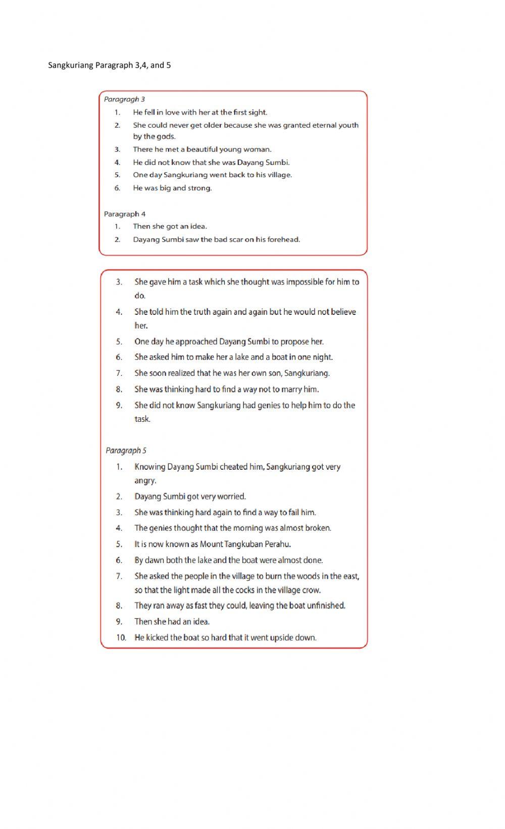 Sangkuriang Pargraph 1,2,and 3