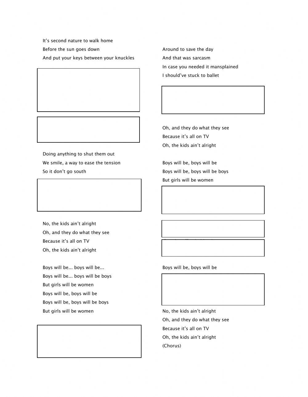 Boys will be boys - Dua Lipa