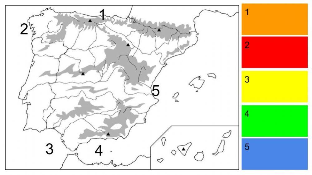 Costes de la península