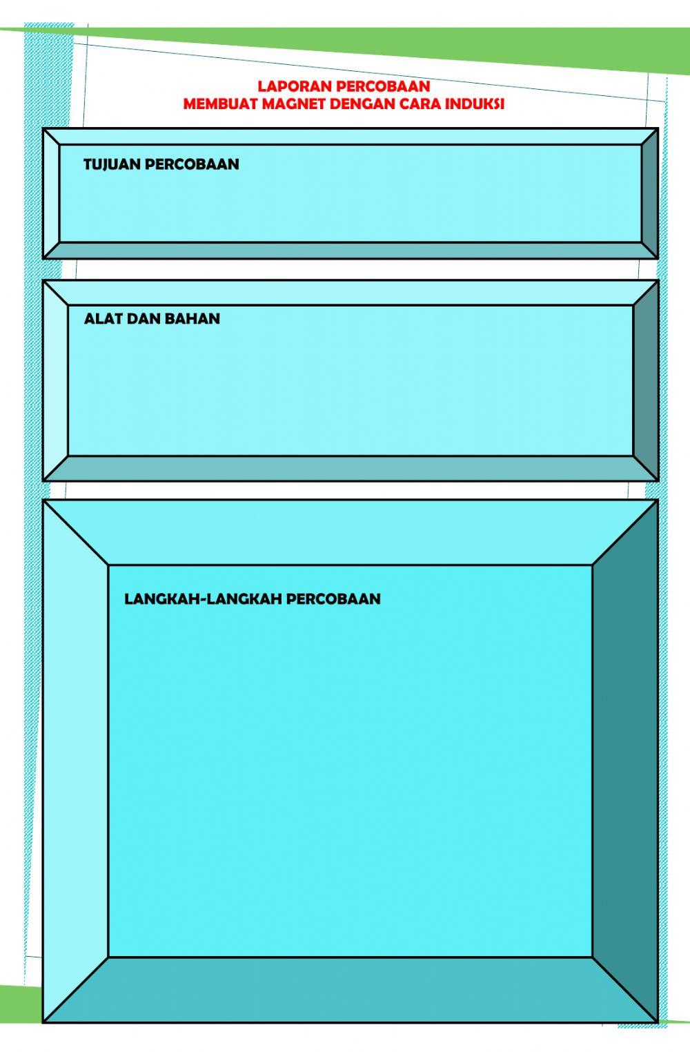 Membuat magnet dengan cara induksi