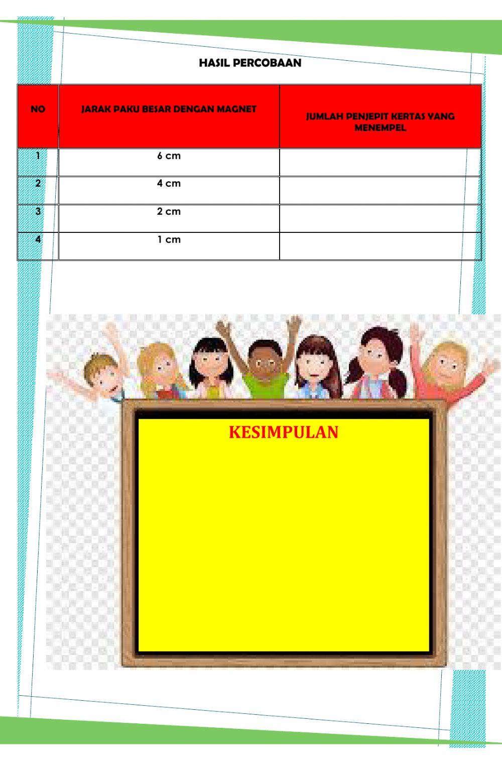 Membuat magnet dengan cara induksi