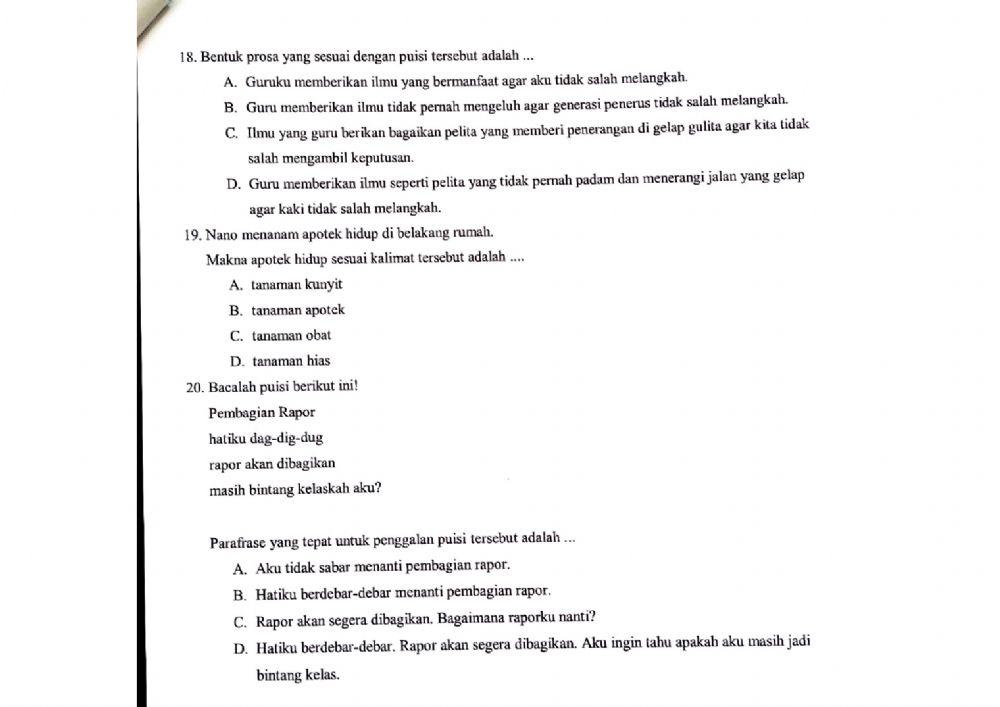 Tema 2 (Bahasa Indonesia)