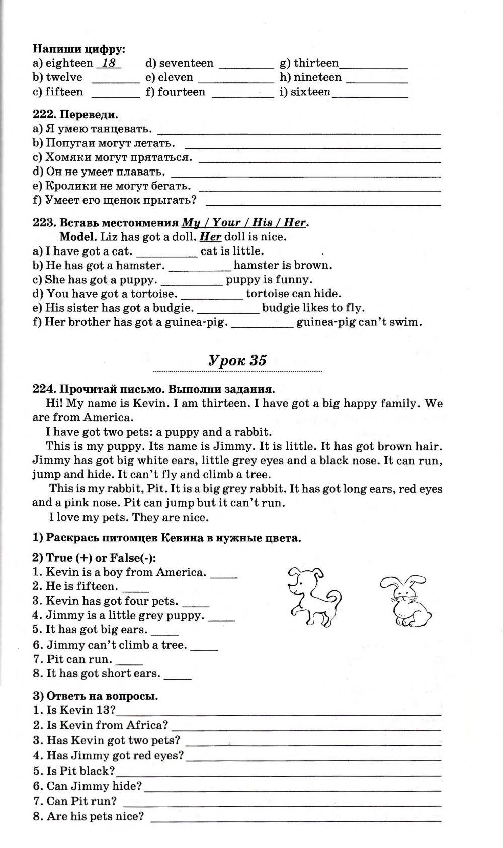 523176 | Lesson 35 | Елена Евгеньевна Жибарь