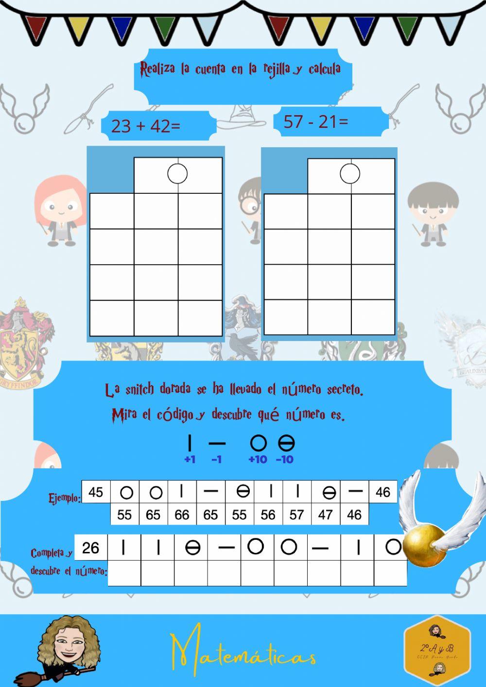 Cuentas ABN numeración símbolos
